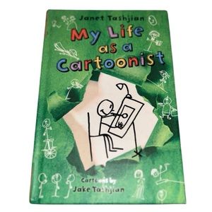 My Life as a Cartoonist by Janet Tashjian Scholastic Graphic Novel
